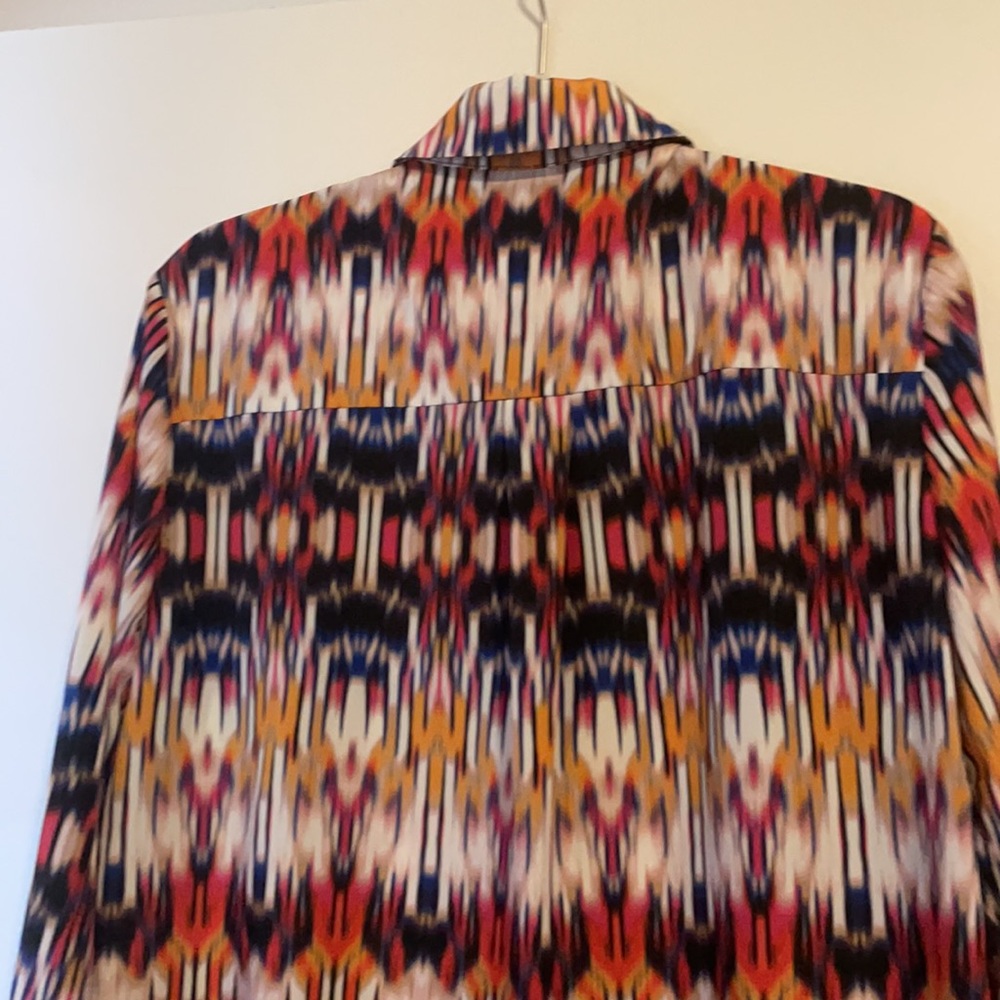 Colorful Patterned Blouse - Picture 5 of 7